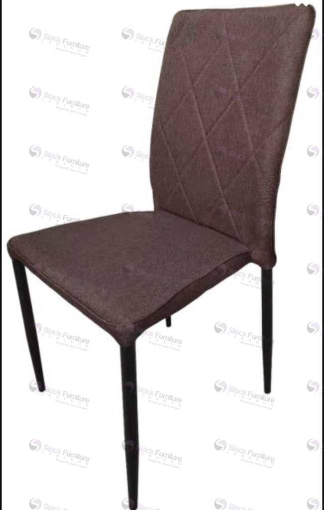 Lavinia Chair - 335 Fabric Brown Chairs