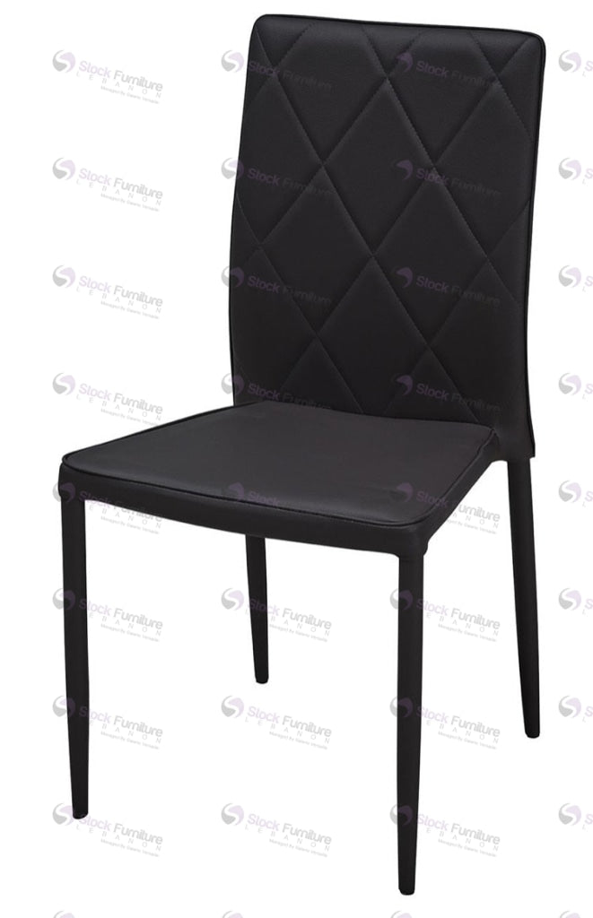 Lavinia Chair - 335 Leather Black Chairs
