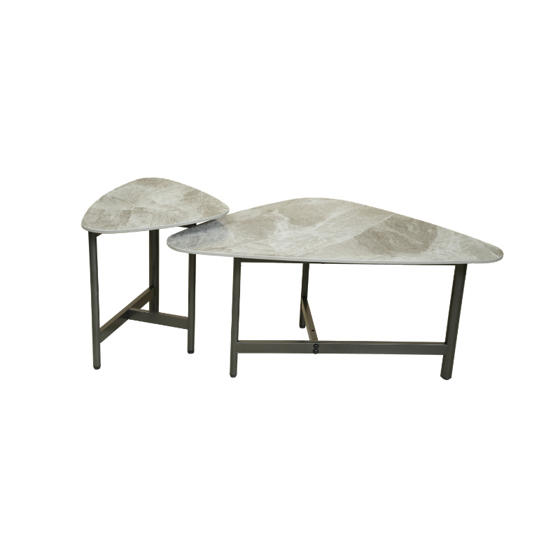 Two-Piece Irregular Coffee Table Set CT-1+1-307 original supplier photo