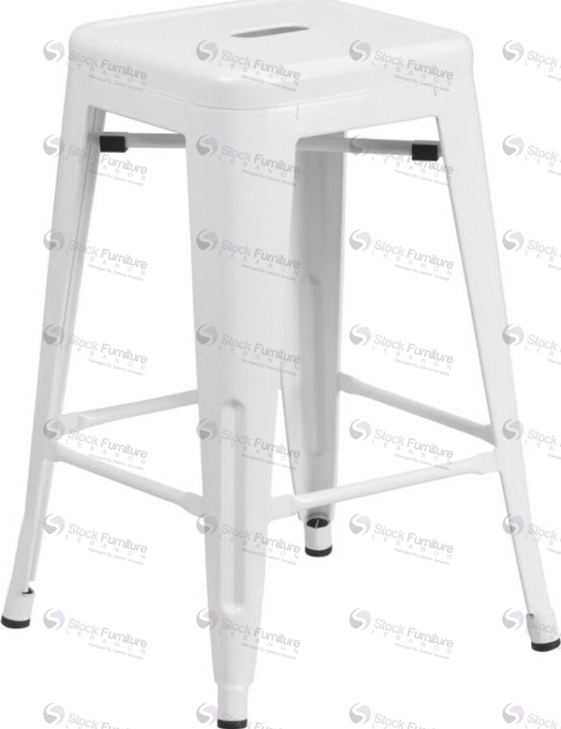 Bar Stool - 1003 White Stools