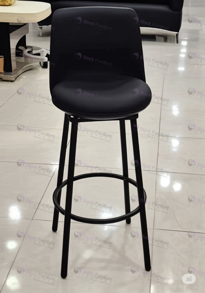 Bella Sedia Q18 Black Bar stools