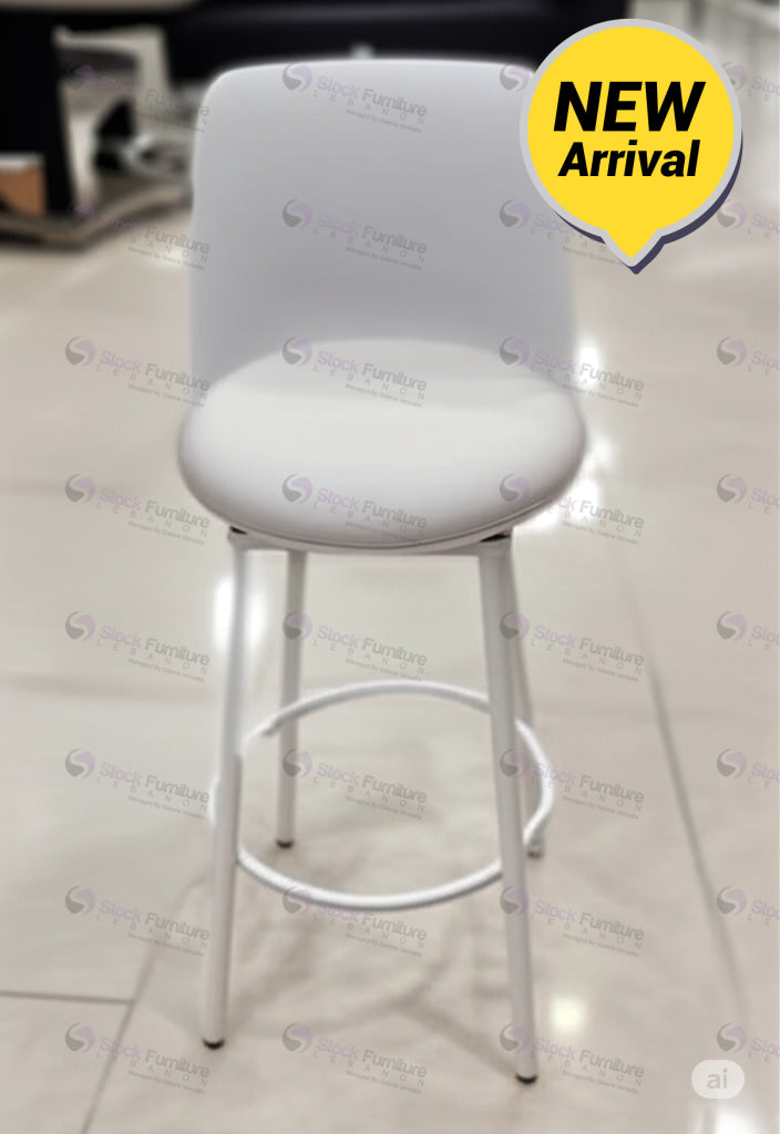 Bella Sedia Q18 White Bar stools
