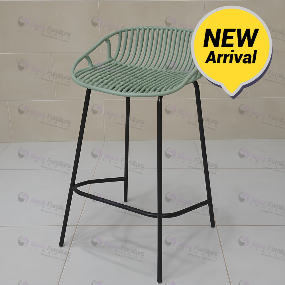 Bellasco Q21 sage green Bar stools