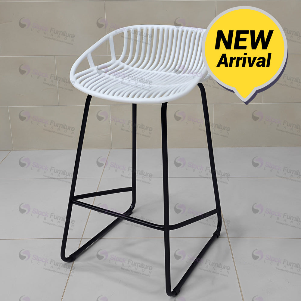 Bellasco Q21 White Bar stools