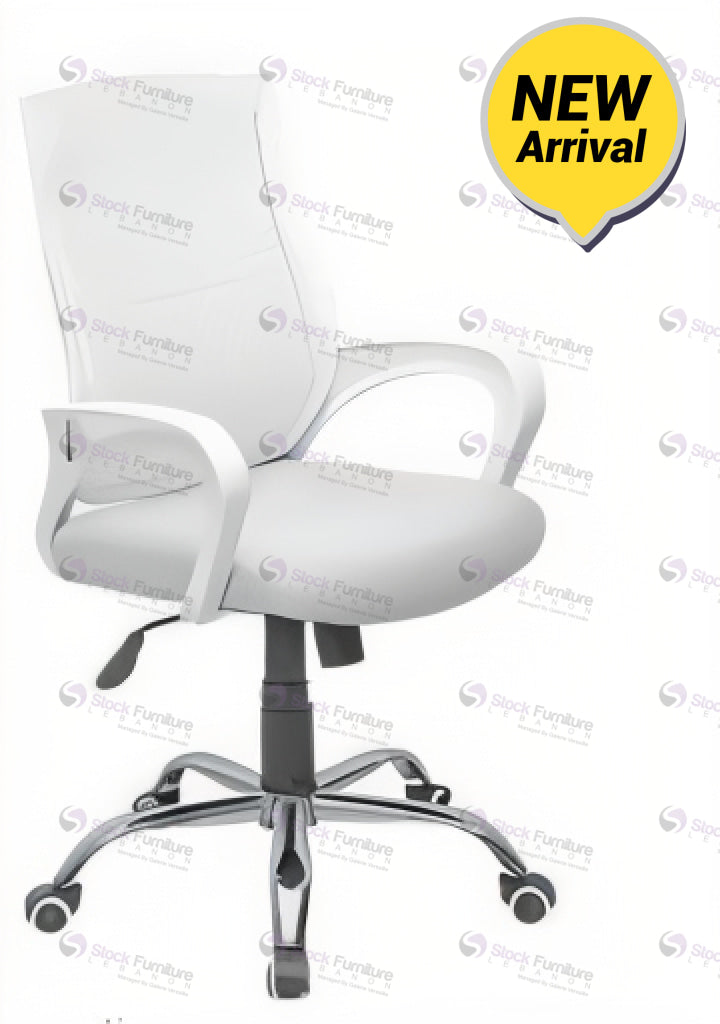 stock furniture lebanon, office chair, furniture chair, white chair, white office chair