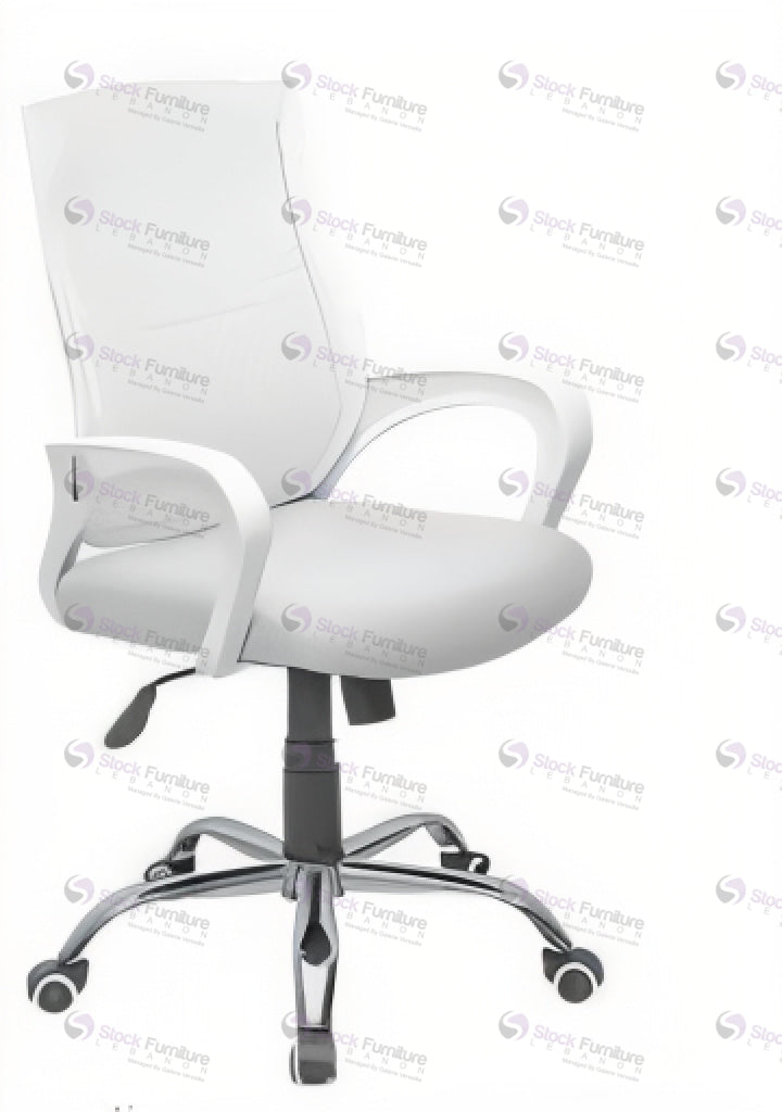 stock furniture lebanon, office chair, furniture chair, white chair, white office chair
