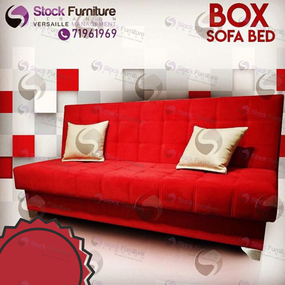 Box Sofa Bed - Stock Furniture Lebanon - تسوق مفروشات في لبنان