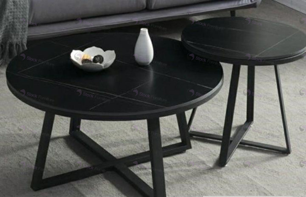 Canva Center Table -B39 Black