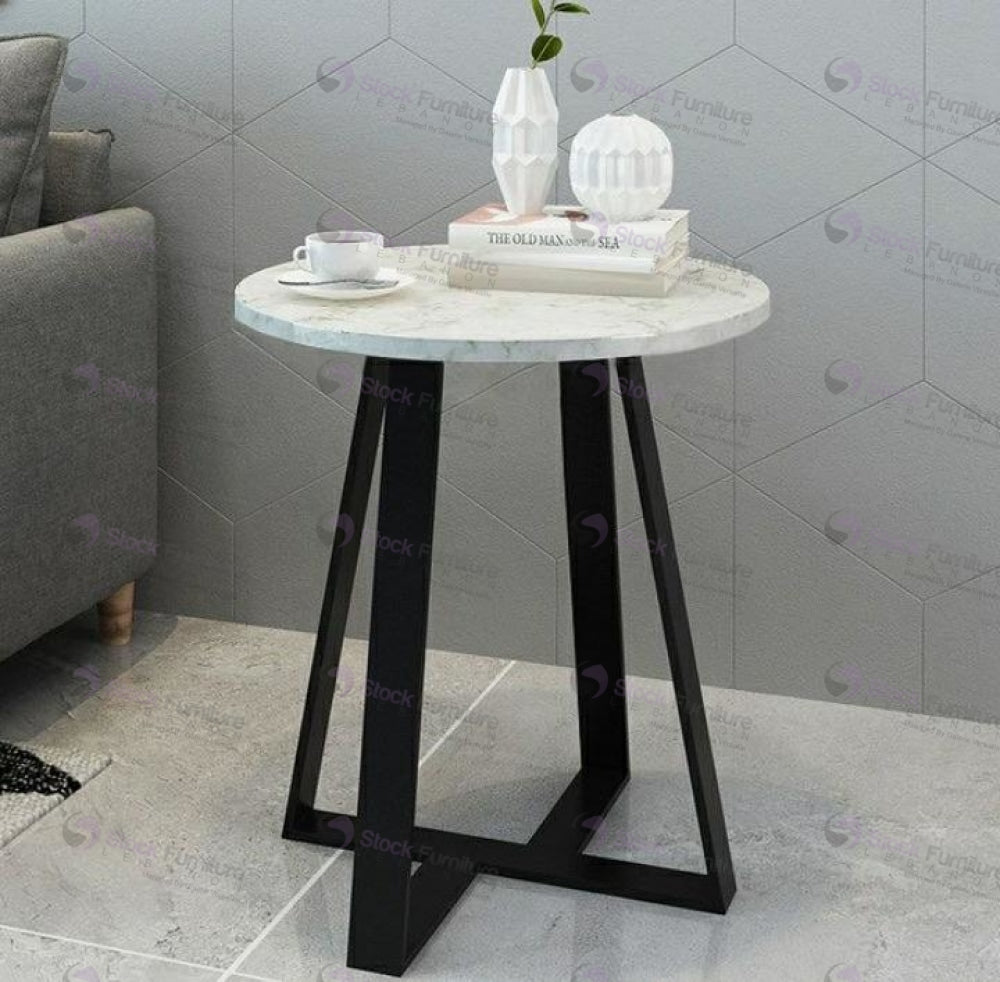 Canva Side Table - B13 White