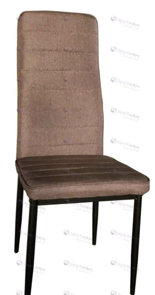 Colette - 7208 Fabric Brown Chairs