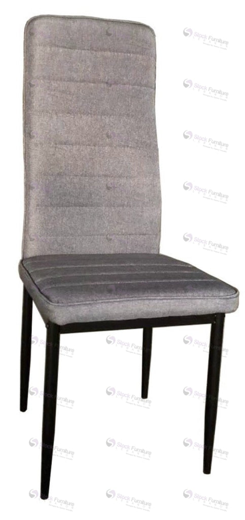 Colette - 7208 Fabric Grey Chairs