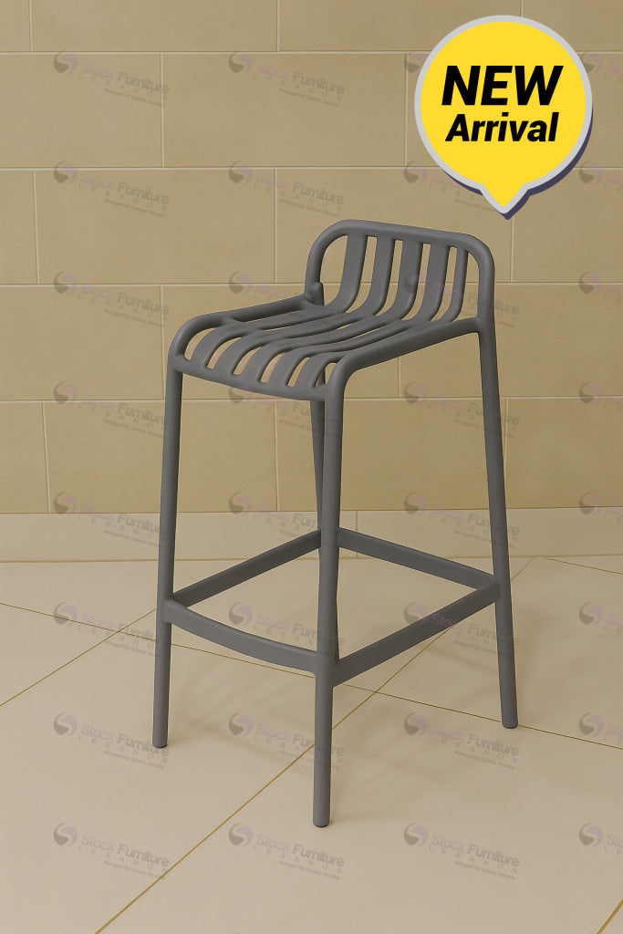 Collezione Allegra Q22 Gray Bar stools