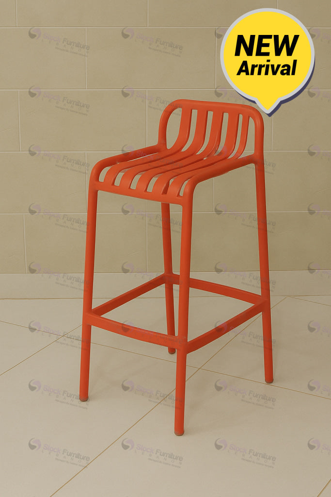 Collezione Allegra Q22 Red Bar stools