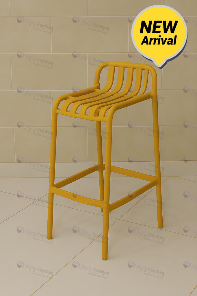 Collezione Allegra Q22 Yellow Bar stools