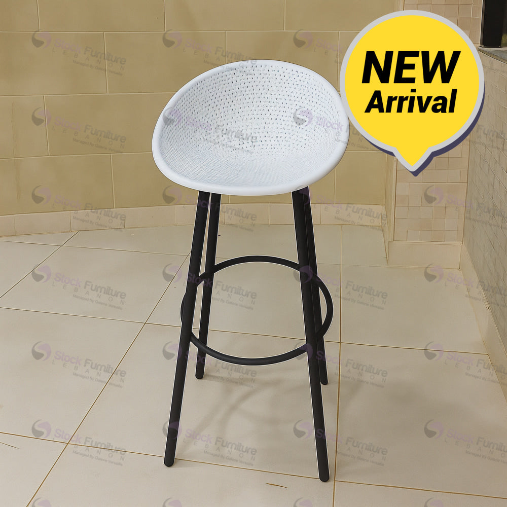 Collezione Vivace Q19 White Bar stools