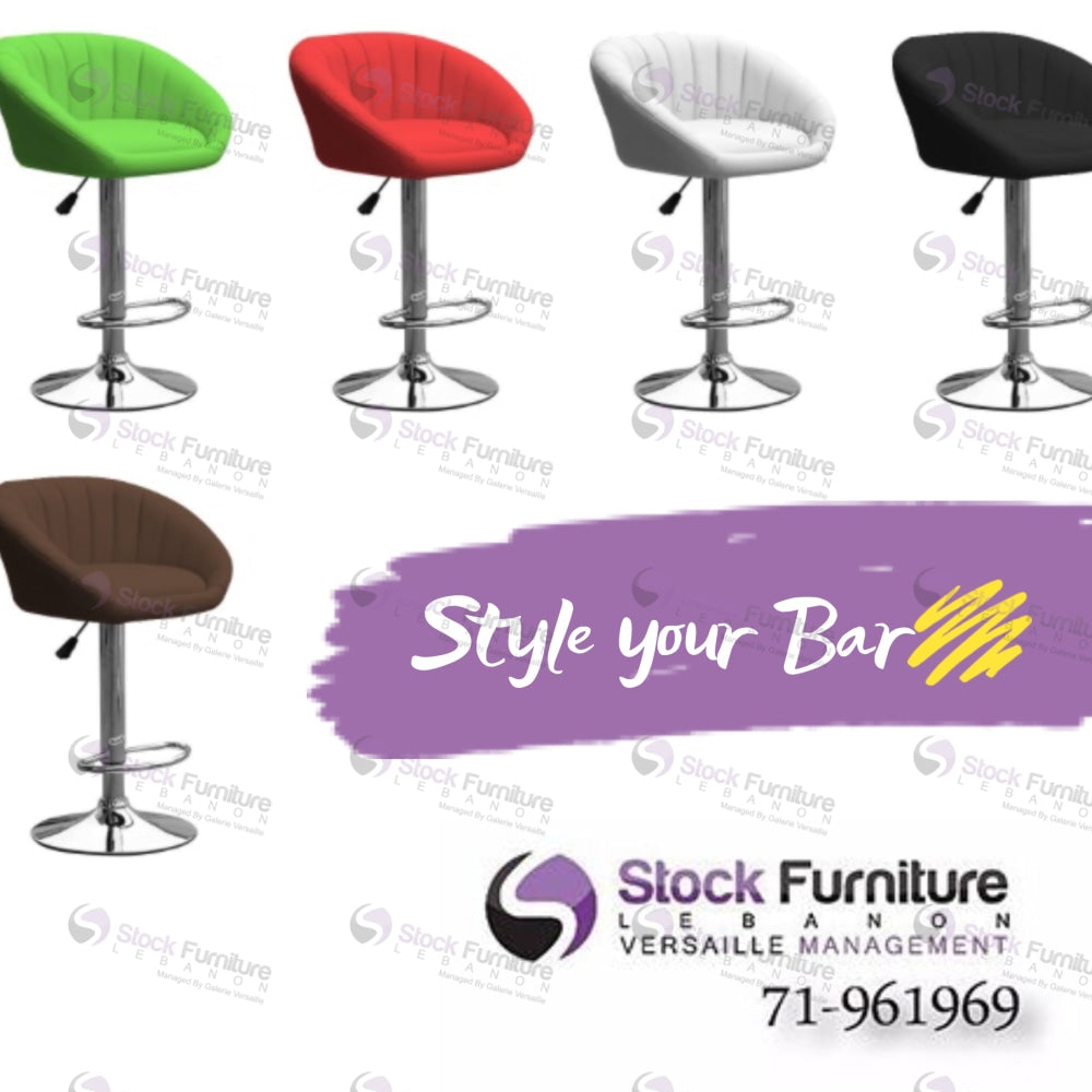 Color Bar Stool - Stock Furniture Lebanon - تسوق مفروشات في لبنان