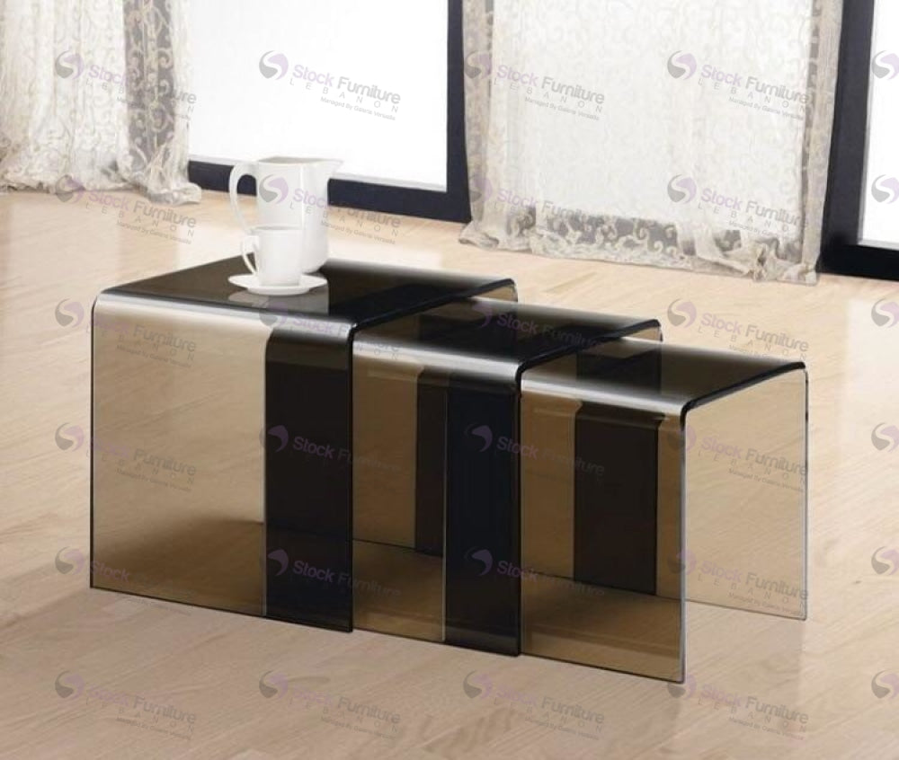 Crystal Side Table - Stock Furniture Lebanon - تسوق مفروشات في لبنان