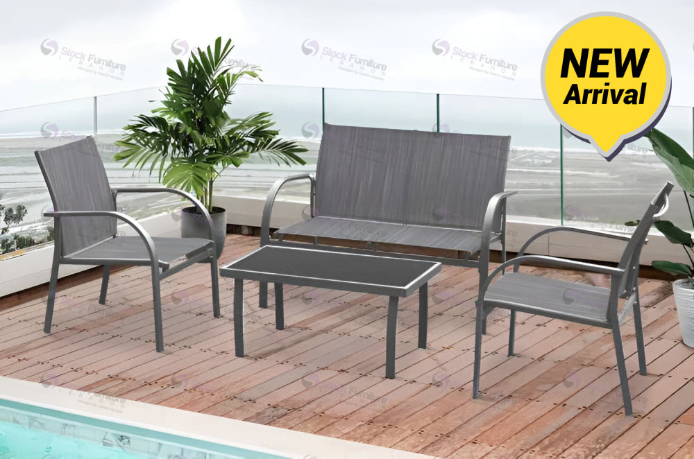 furniture set, steel set, outdoor furniture lebanon, steel outdoor furniture