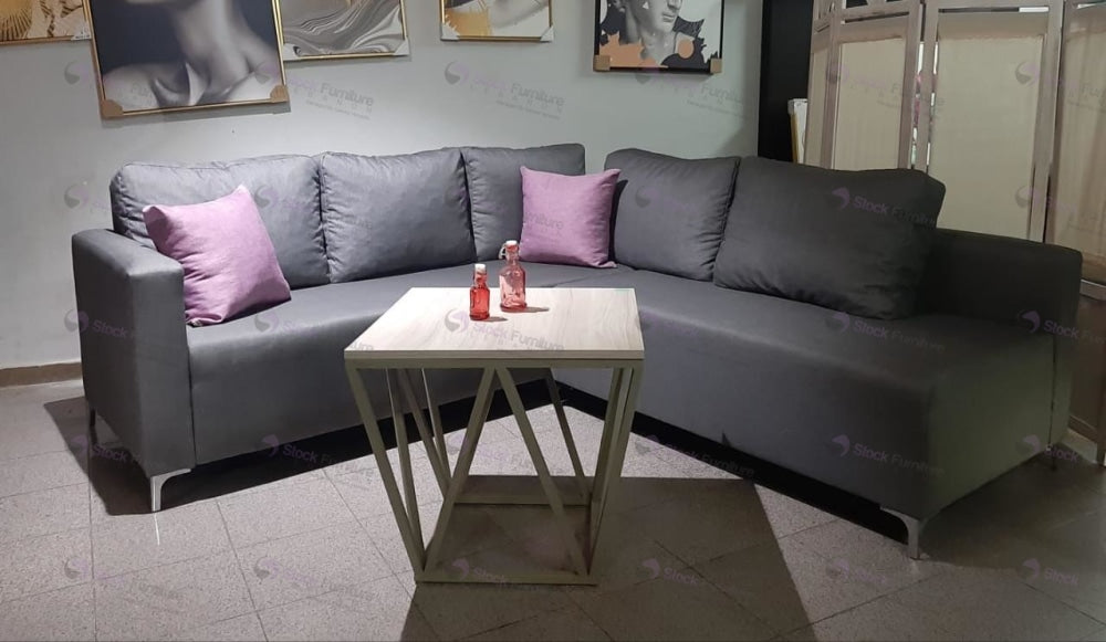 L shape sofa - 800 - Stock Furniture Lebanon - تسوق مفروشات في لبنان