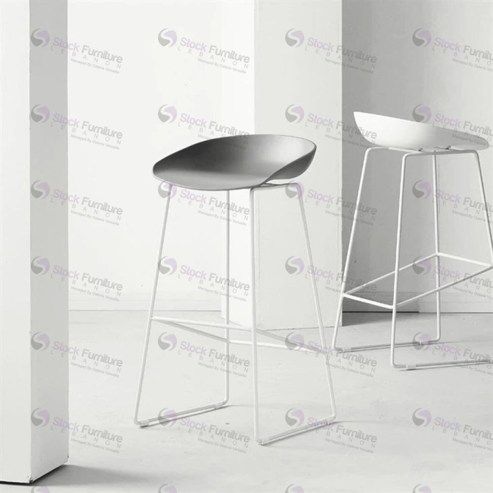 Floopy Bar Stools Grey