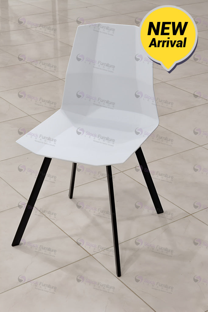 Lina Duo P19 Lily 3D White Chairs