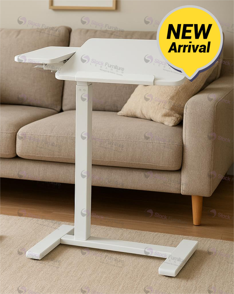Lusso 2317B Laptop Table White