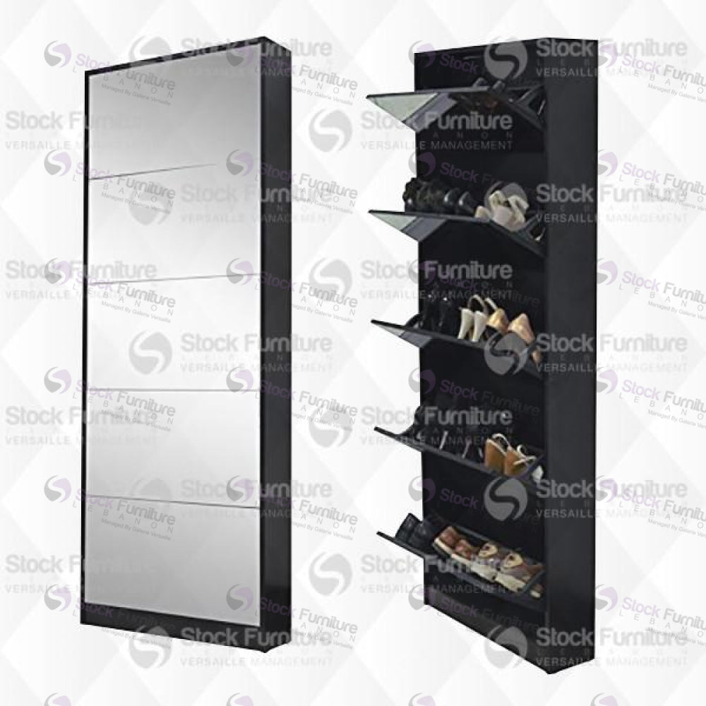 Mirror Shoe Cabinet - Stock Furniture Lebanon - تسوق مفروشات في لبنان