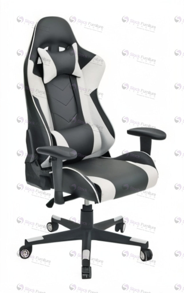 stock furniture lebanon, gaming chair, black and white chair, chair
