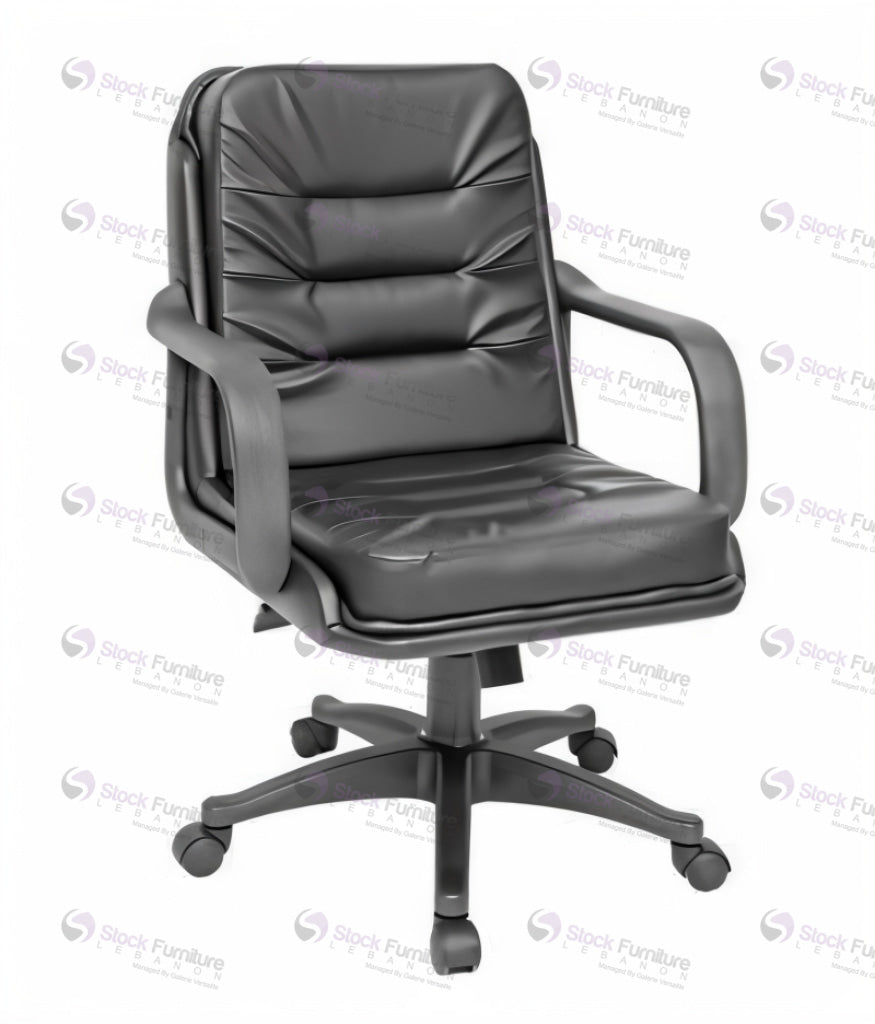 stock furniture lebanon, office chair, black chair 