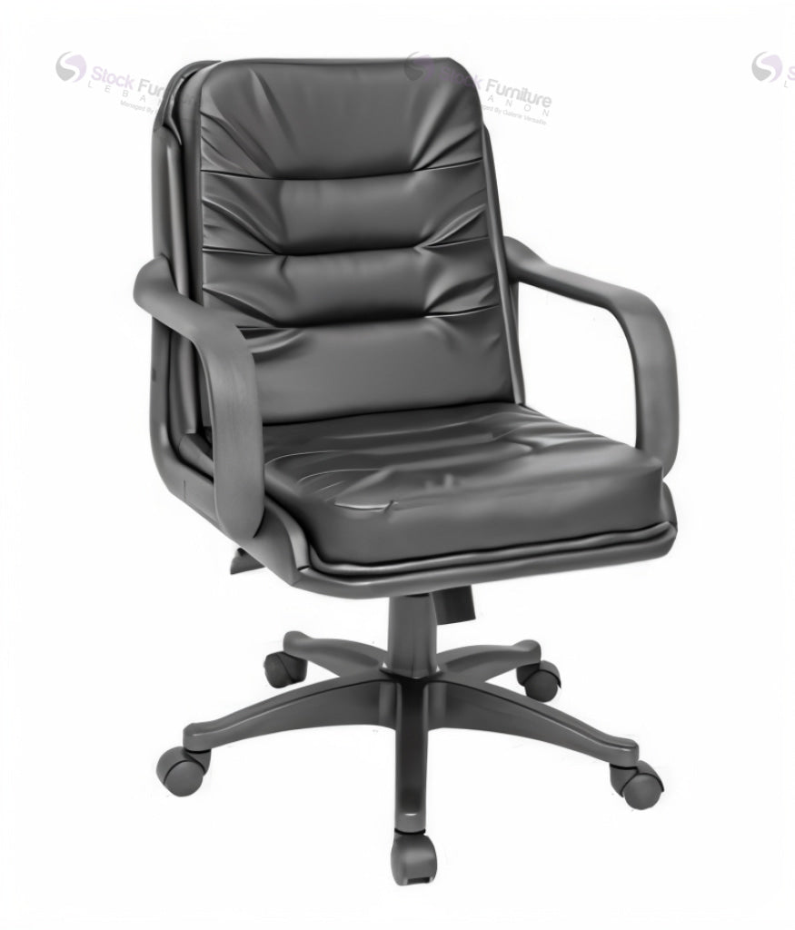 stock furniture lebanon, office chair, black chair 