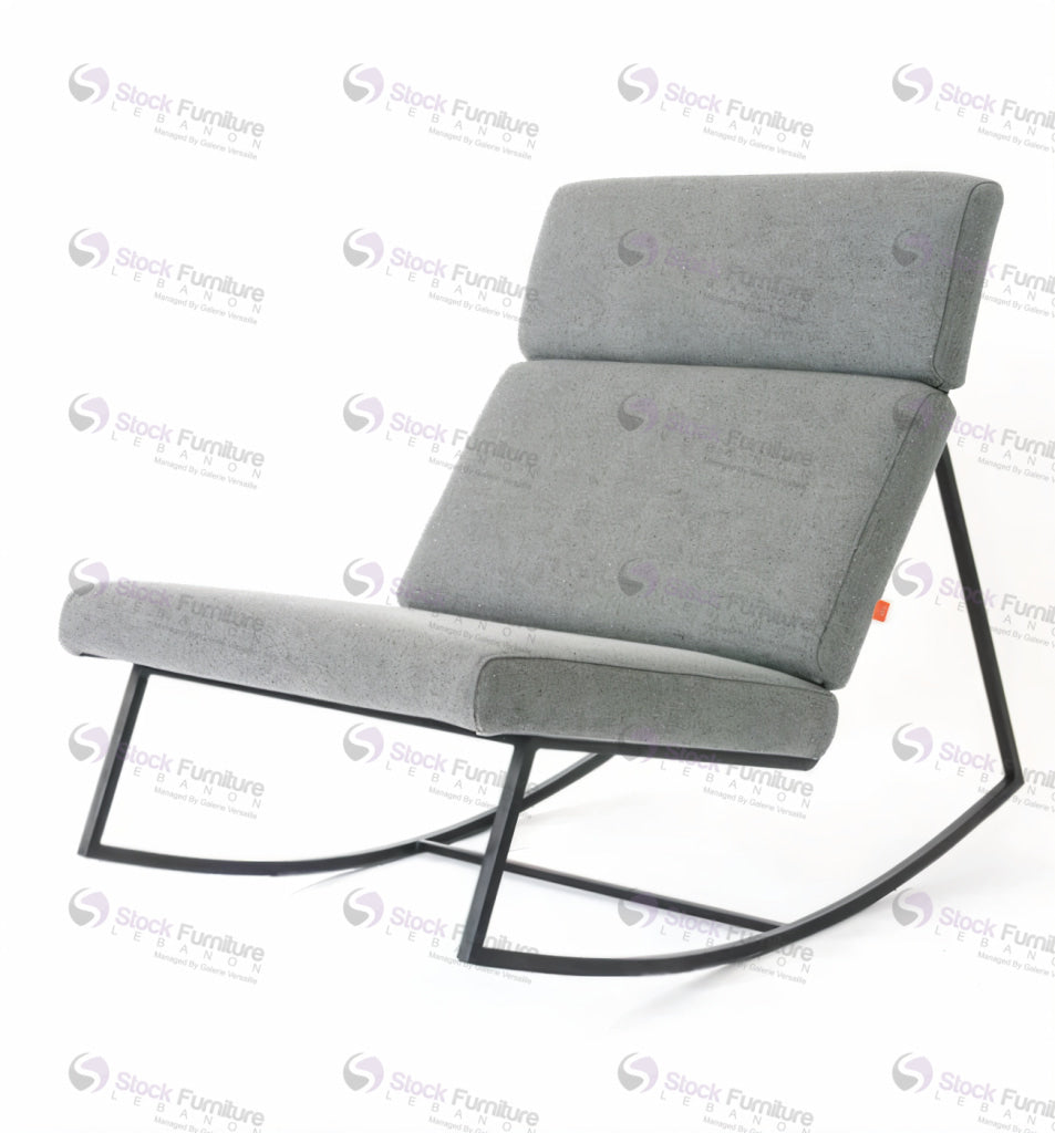 chair, rocking chair, gray rocking chair, stock furniture lebanon