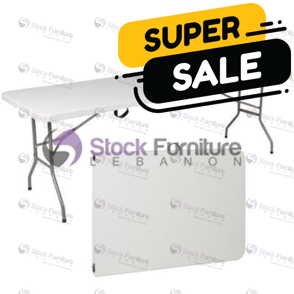 Por-Table Rectangular HALF Table 242 cm - Stock Furniture Lebanon - تسوق مفروشات في لبنان