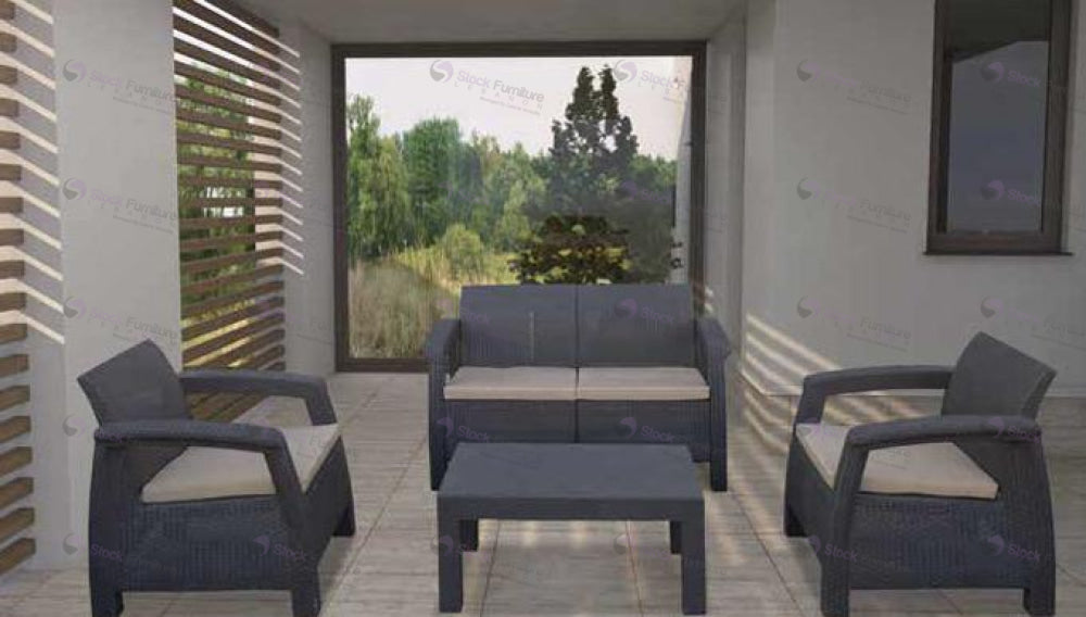 Rattan 2S - 2225 Brown