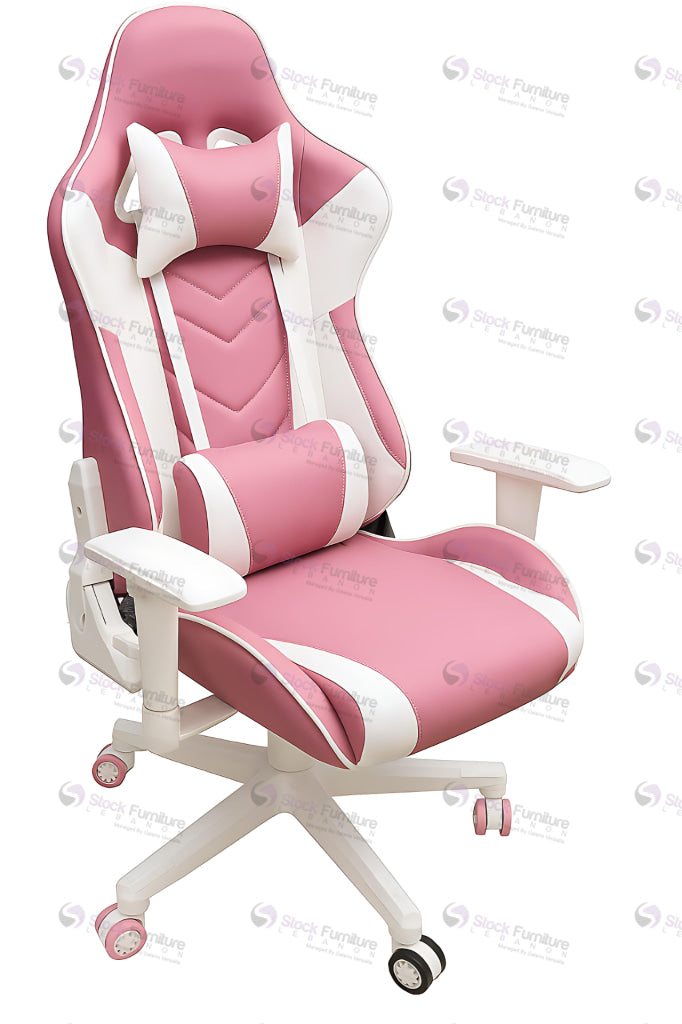 chair, gaming chair, pink chair, stock furniture lebanon