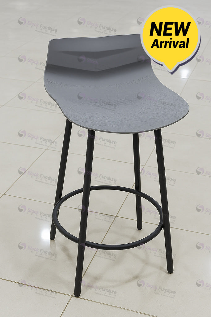 Sedia Alta Modena Q12 Gray Bar stools