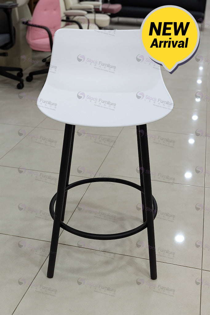 Sedia Alta Modena Q12 White Bar stools