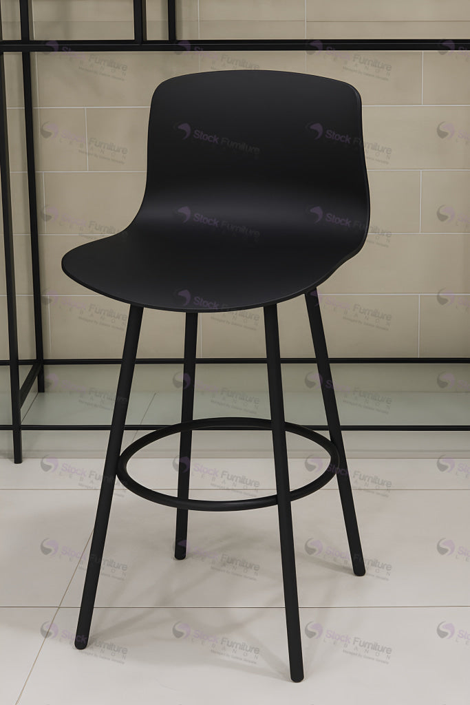 Sedia BellaVita Q14 Black Bar stools