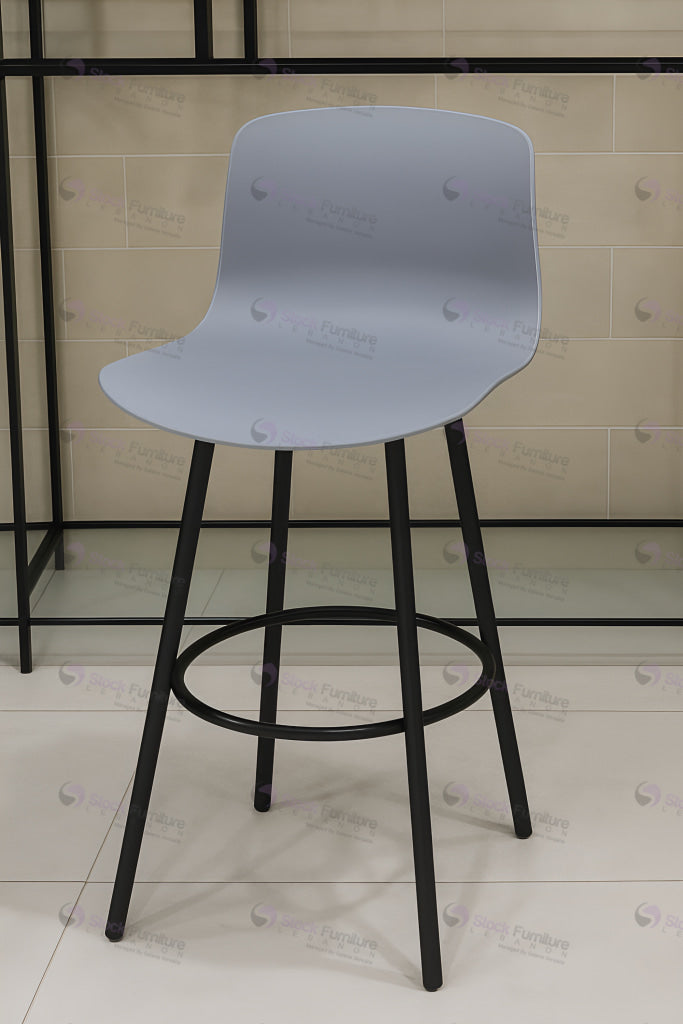 Sedia BellaVita Q14 Gray Bar stools