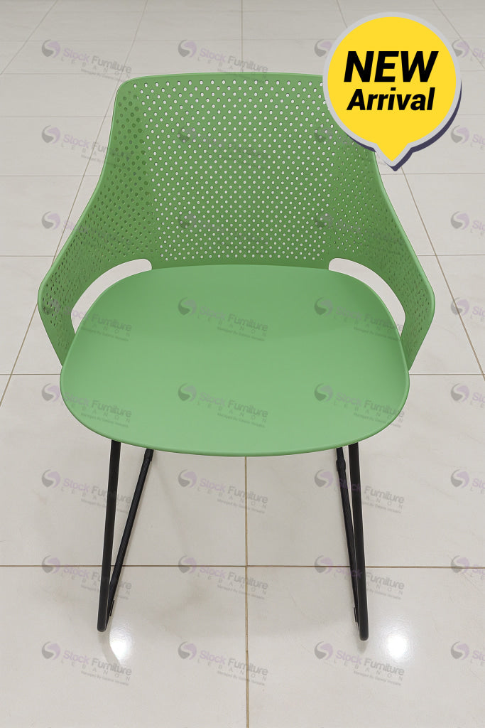 Sedia Milano P15 sage green Chairs