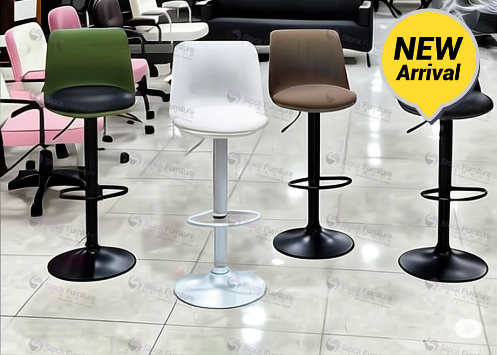 chair, bar stool, bar chair, stock furniture lebanon, green chair, white chair, brown chair, black chair 