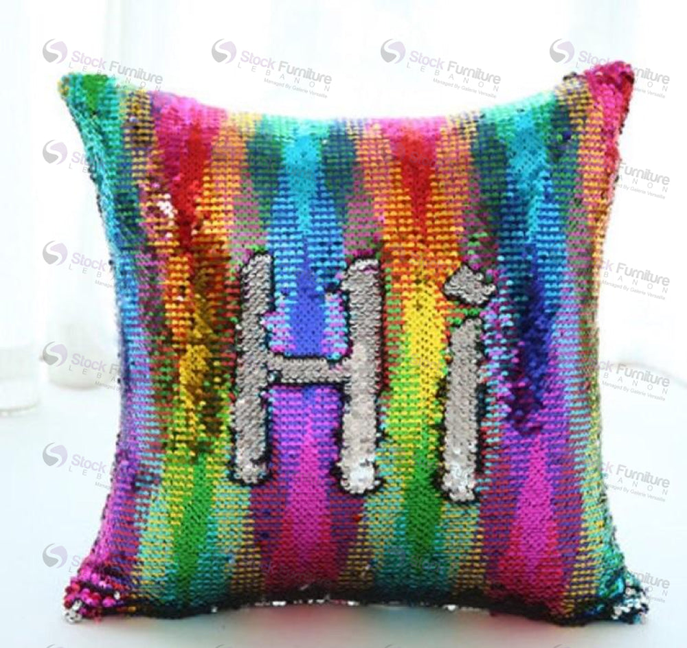 Sequins Pillow (Cover Only) - Stock Furniture Lebanon - تسوق مفروشات في لبنان