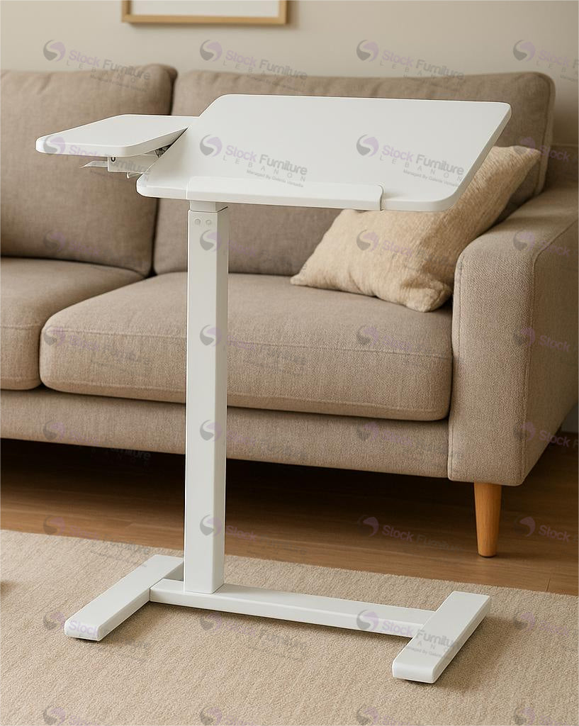 Lusso 2317B Laptop Table White