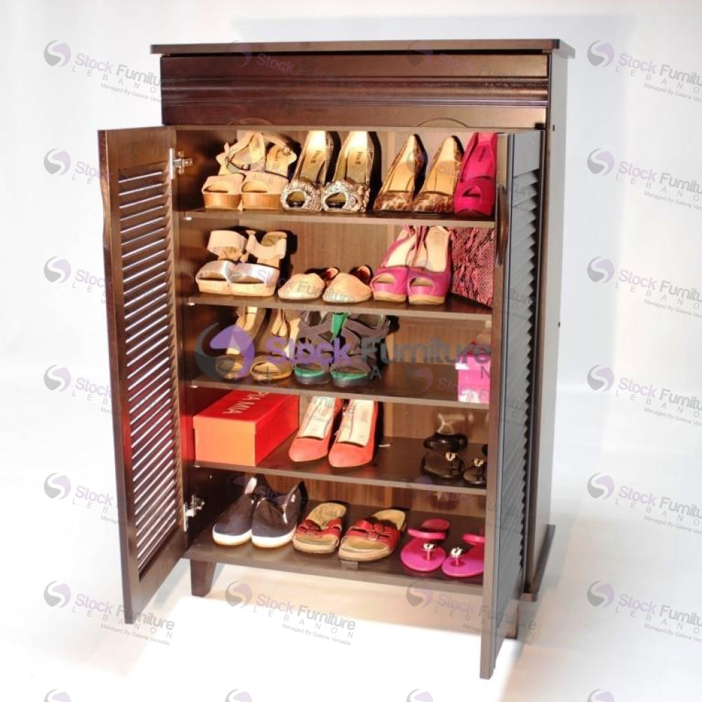 Two door Wood - Stock Furniture Lebanon - تسوق مفروشات في لبنان